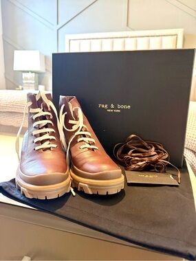 rag & bone matter brown Shiloh Hiker